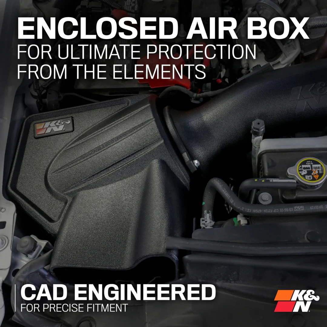 K&N Cold Air Intake (21+ Bronco EcoBoost 2.3L) - Image 3