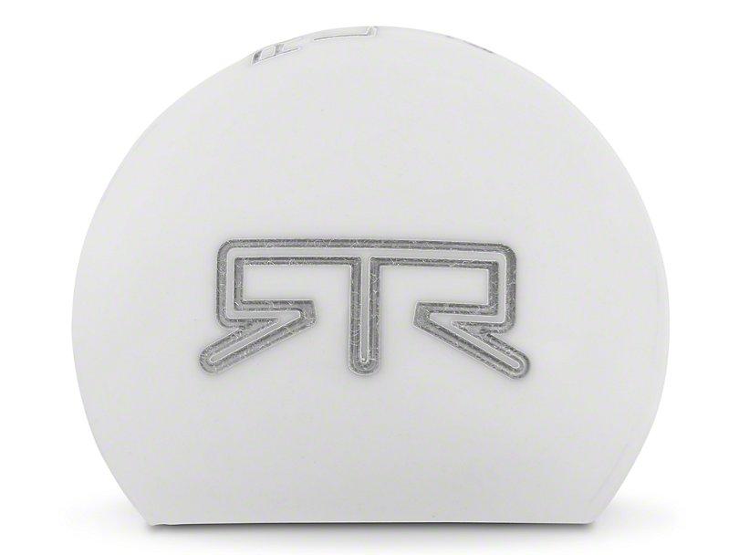 RTR White Shift Knob - Gray Engraving (11-14 GT, V6) - Image 3